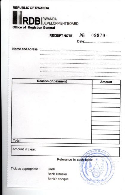 Business Procedures in Rwanda