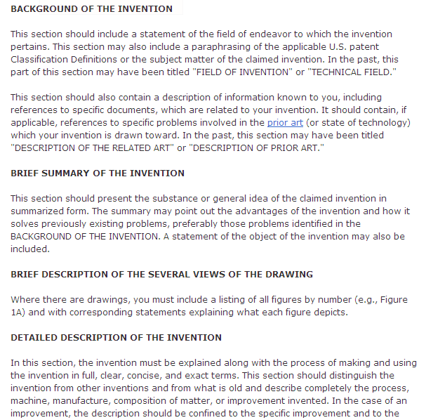 Description of the invention