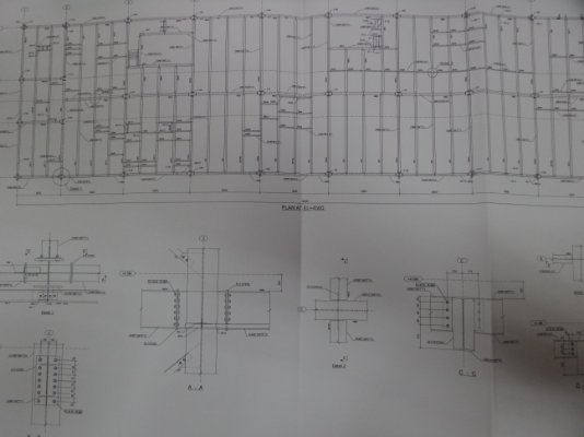 Structural drawings, layout and details, including bar bending schedule and structural calculations